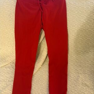 PINK Victoria's Secret Red Leggings